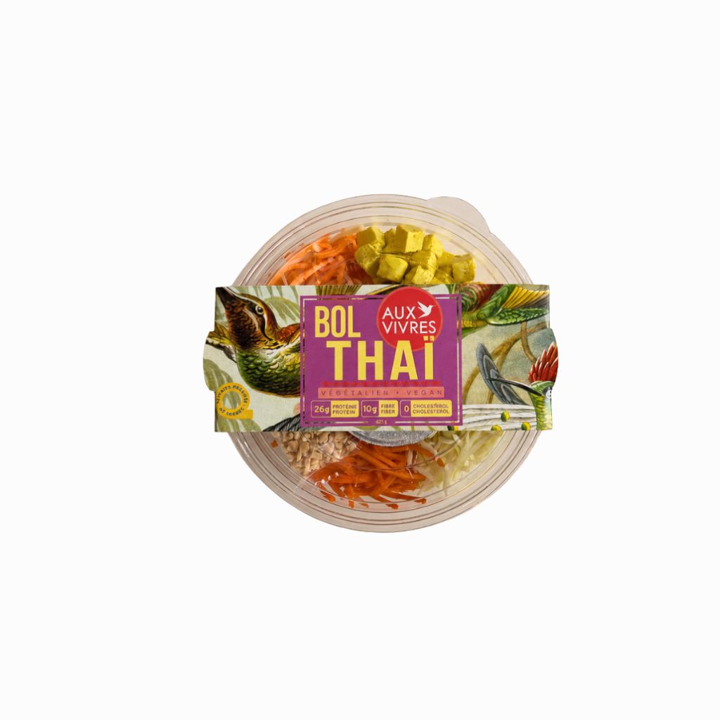 Thai Bowl at Aux Vivres - La Boite à Grains
