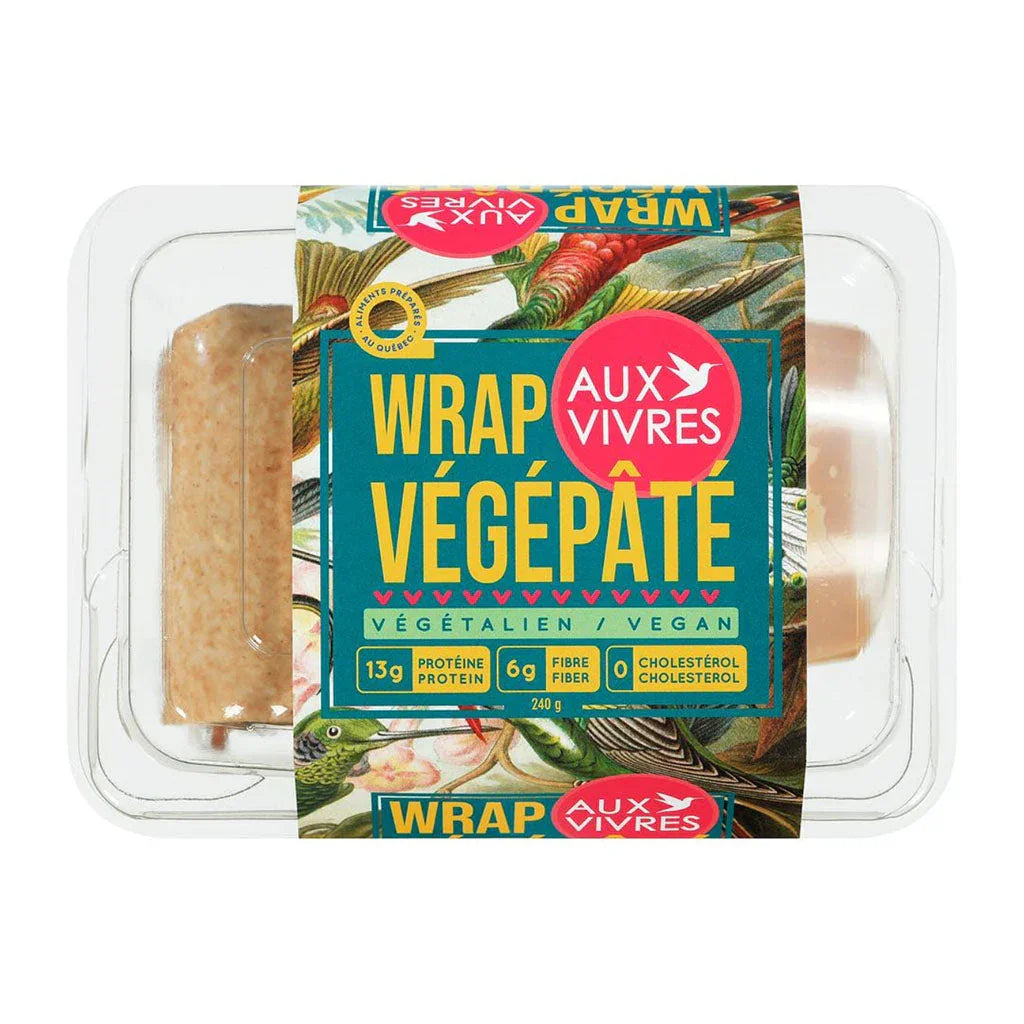 veggie wrap Aux Vivres - La Boite à Grains