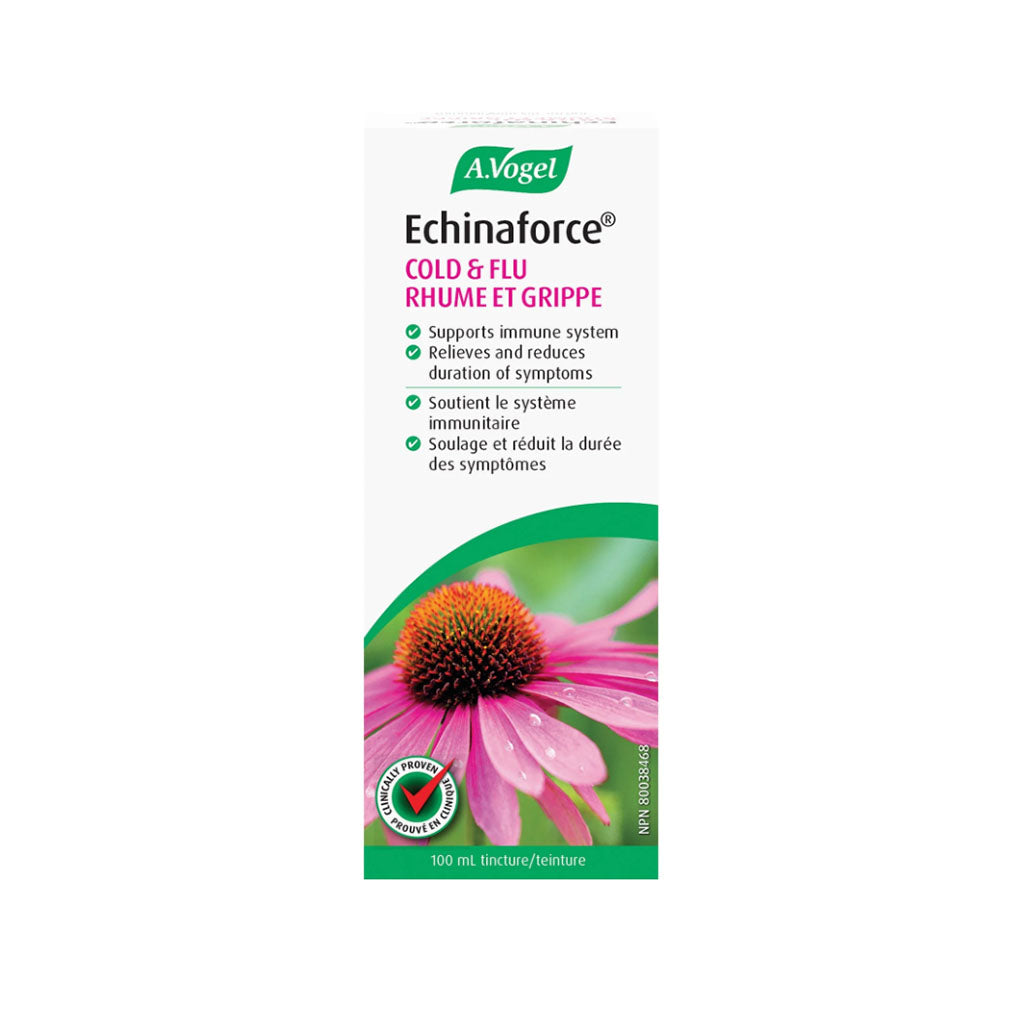 a. vogel echinaforce rhume et grippe teinture 100 ml