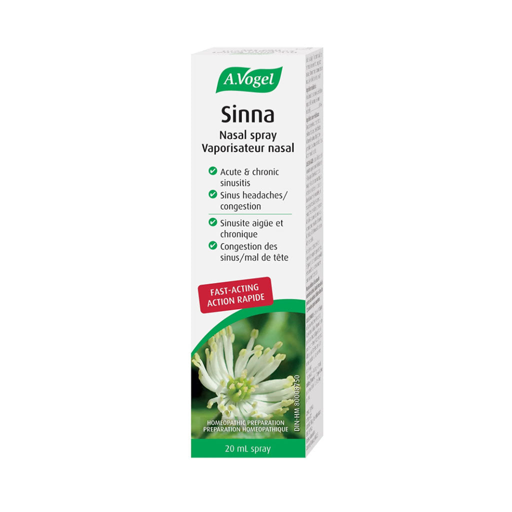 a. vogel sinna vaporisateur nasal sinusite congestion 20 ml