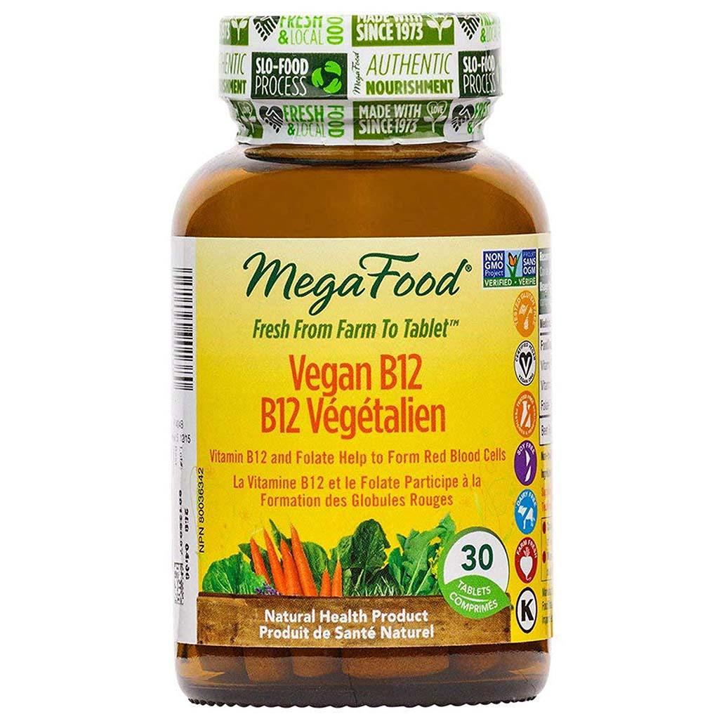 B12 Végétalien MegaFood - La Boite à Grains