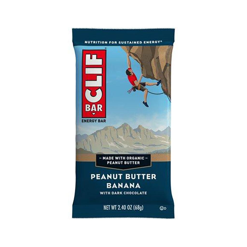 Barre Beurre d'Arachide Banane et Chocolat Noir Clif - La Boite à Grains