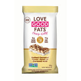 Barre Chewy Nutty à Saveur de Caramel Salé Love Good Fats - La Boite à Grains