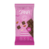 Barre Chocolatée au Lait Amandes Salées 49% Sana - La Boite à Grains