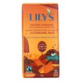 Barre Chocolatée au Lait et au Caramel Salé Lily's Sweets - La Boite à Grains