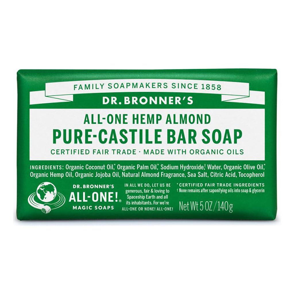 Barre de Savon de Castillle - Amandes Dr. Bronner's - La Boite à Grains