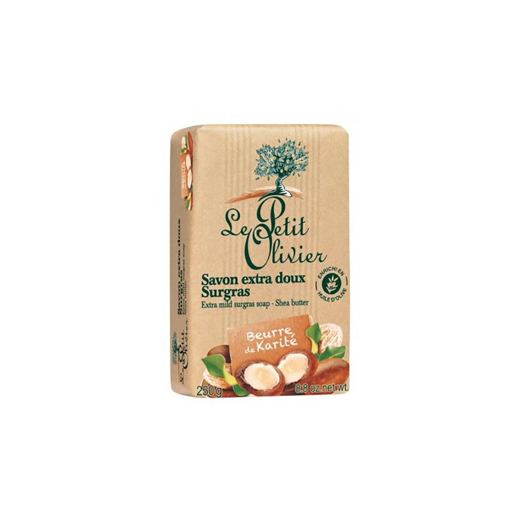 Barre de Savon Extra Doux Surgras au Beurre de Karité Le Petit Olivier - La Boite à Grains