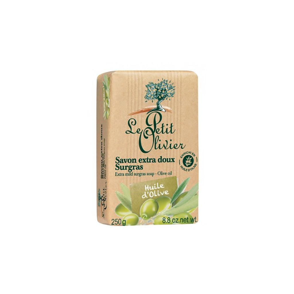 Barre de Savon Extra Doux Surgras Huile d'Olive Le Petit Olivier - La Boite à Grains