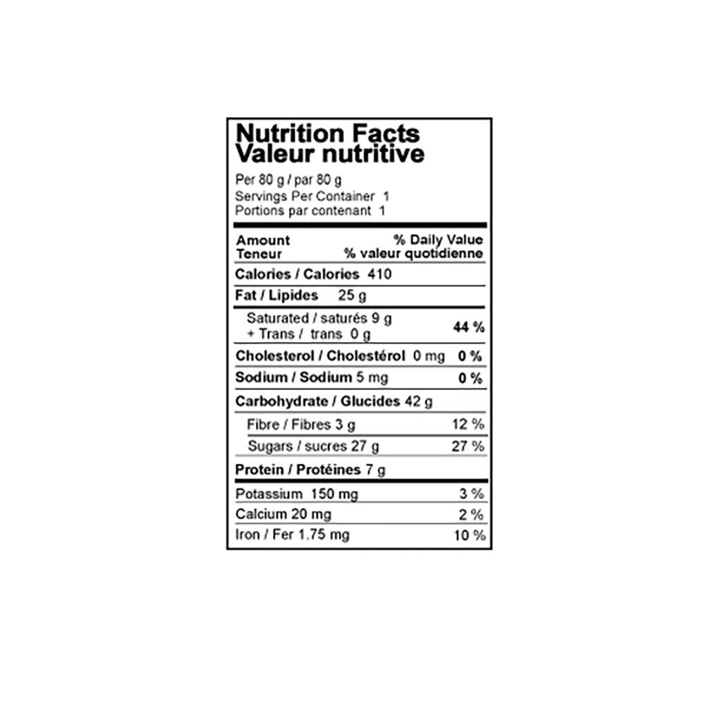 Barre Nanaimo Sweets from the Earth - La Boite à Grains