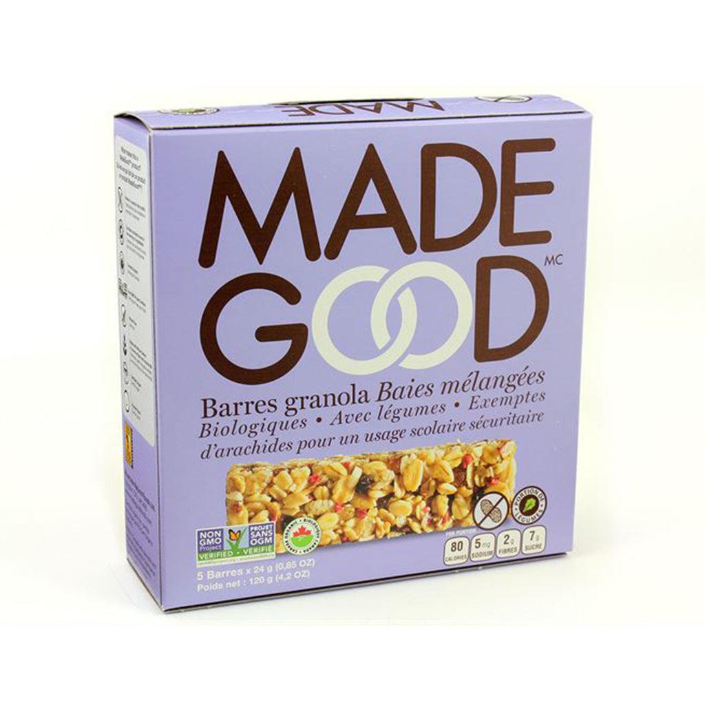 Barres Granola Baies Mélangées Made Good - La Boite à Grains