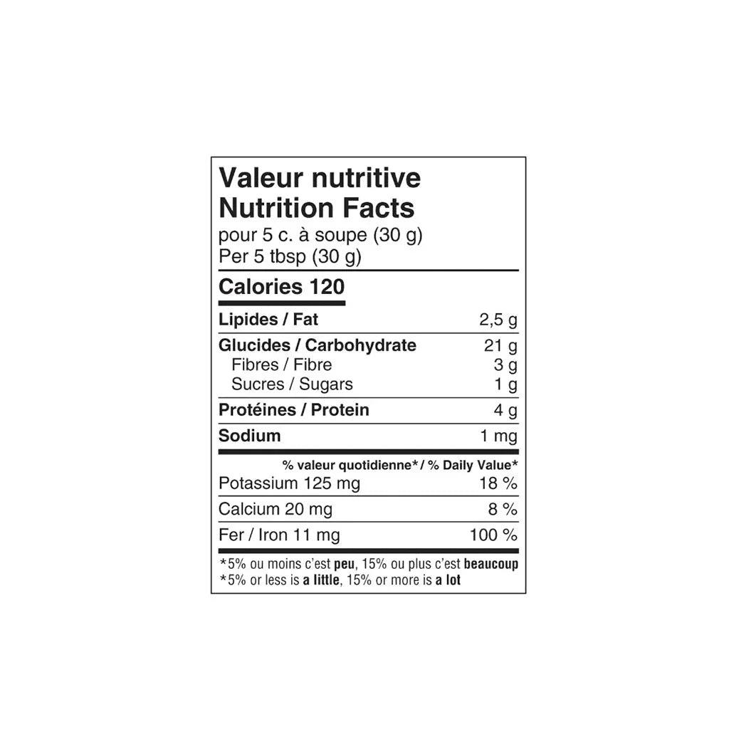 textured blueberry coconut oat mix for baby Belov - La Boite à Grains