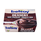 dessert soya chocolat noir Belsoy - La Boite à Grains