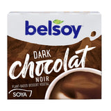 belsoy dessert végétal chocolat noir 4x125 g - la boite a grains