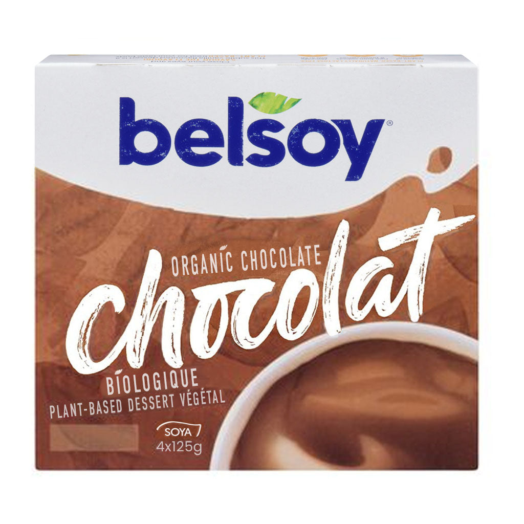 belsoy pouding soja chocolat bio 4x125 g - la boite a grains
