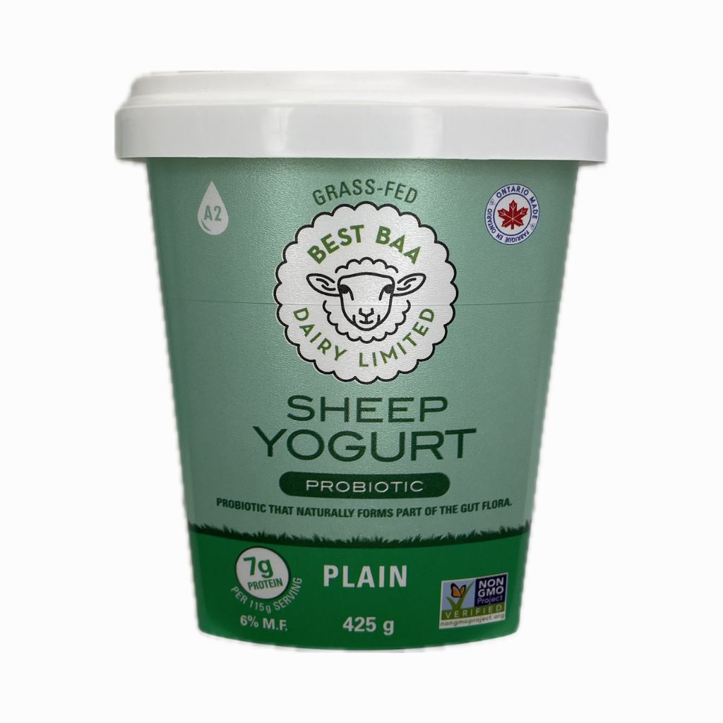 yogourt de brebis probiotique nature Best Baa Dairy - La Boite à Grains