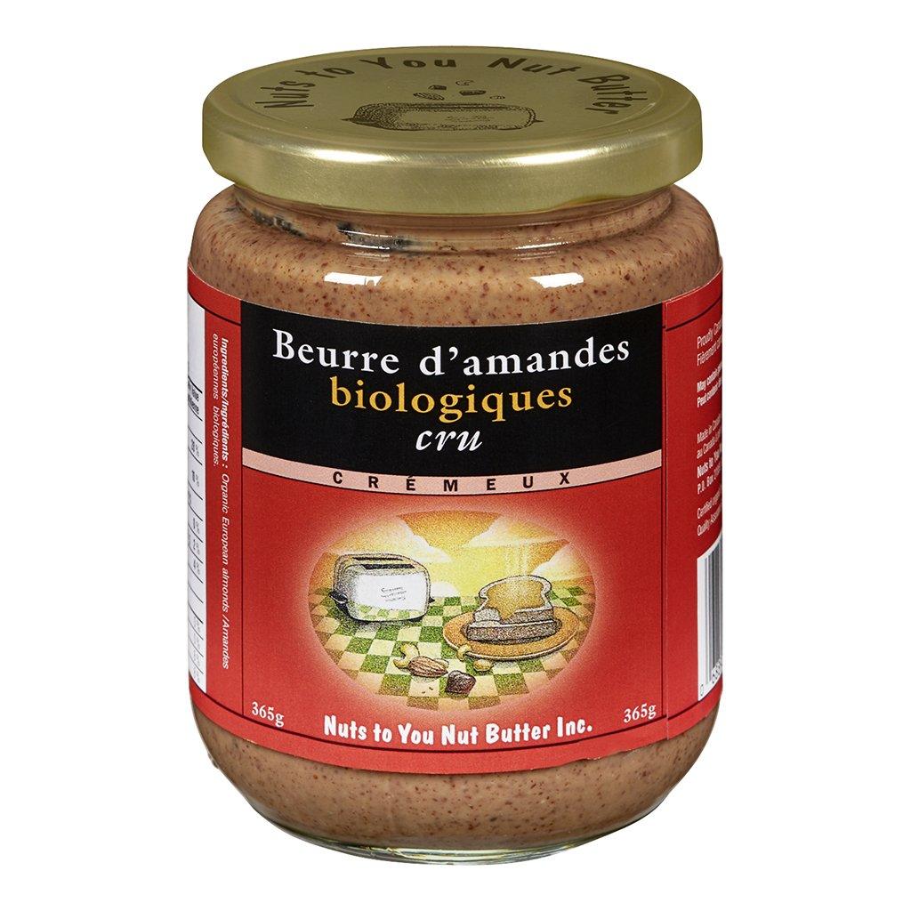 Beurre d'Amandes Cru Crémeux Bio Nuts To You - La Boite à Grains