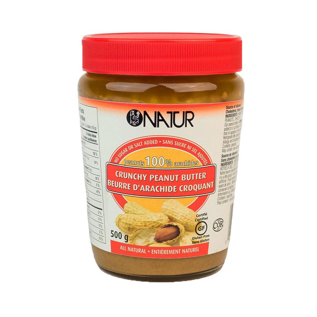 Beurre d'Arachides Croquant Natur - La Boite à Grains