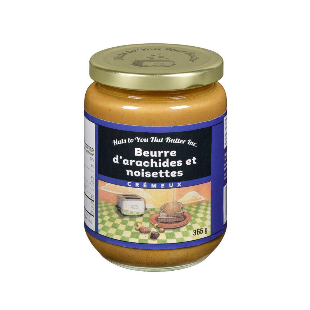 Beurre d'Arachides et Noisettes Crémeux Nuts To You