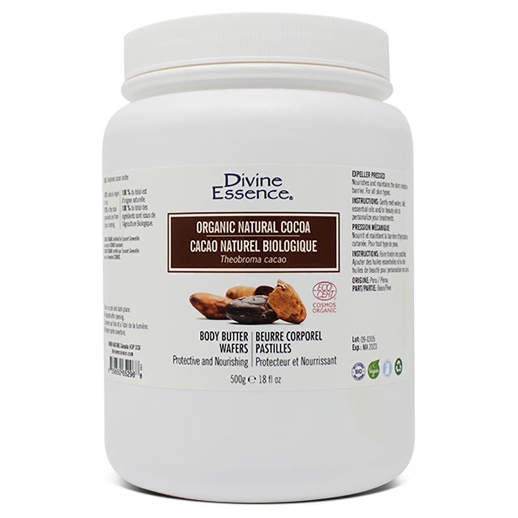 Beurre de Cacao Naturel Biologique Divine Essence - La Boite à Grains