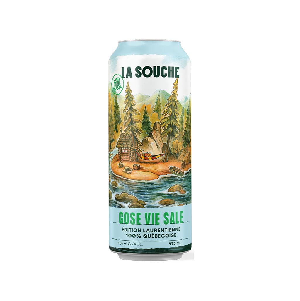 Bière Gose Vie Sale Édition Laurentienne 100% Québécoise La Souche - La Boite à Grains