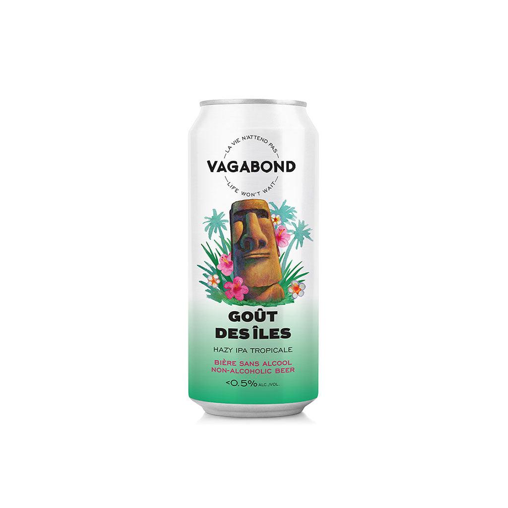 Bière Goût des Îles Hazy IPA Tropicale Sans Alcool Vagabond - La Boite à Grains