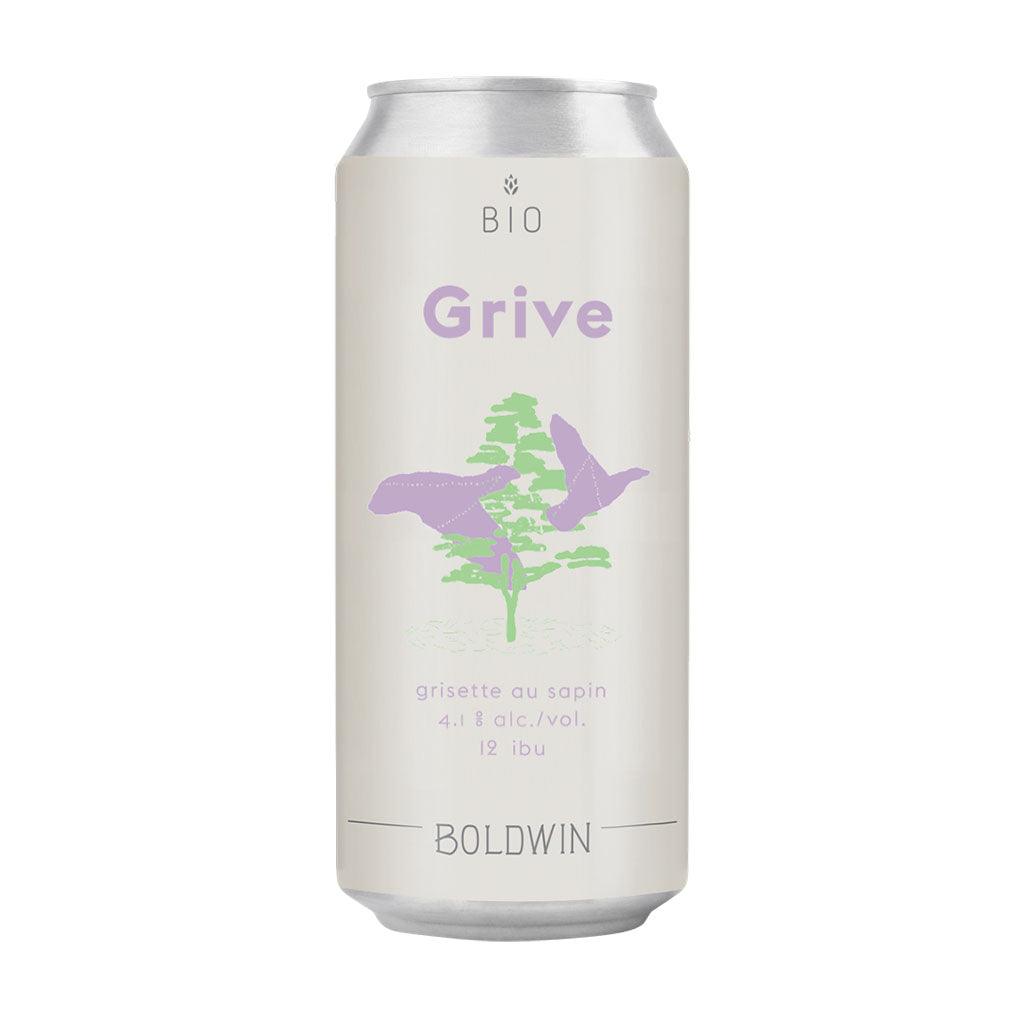 Bière Grive Grisette au Sapin Bio Boldwin - La Boite à Grains