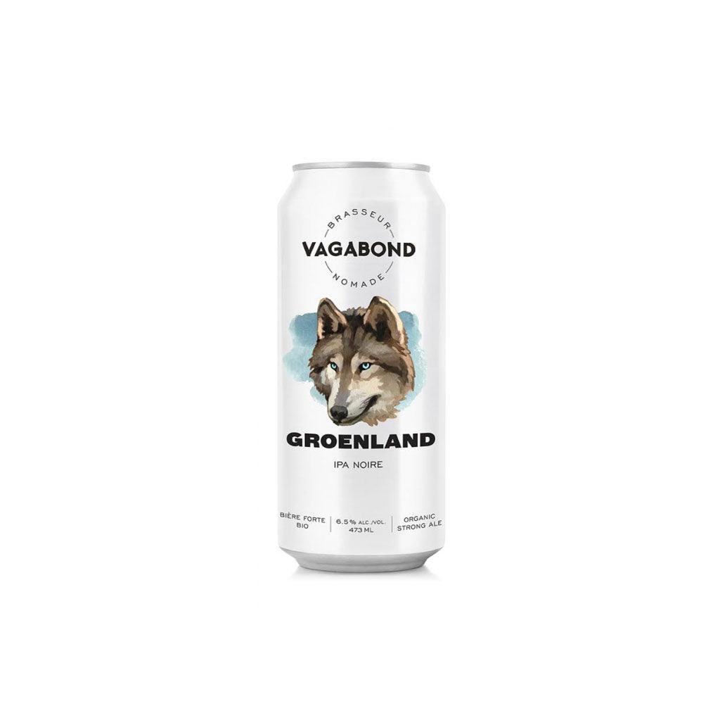 Bière Groenland IPA Noire Bio Vagabond - La Boite à Grains