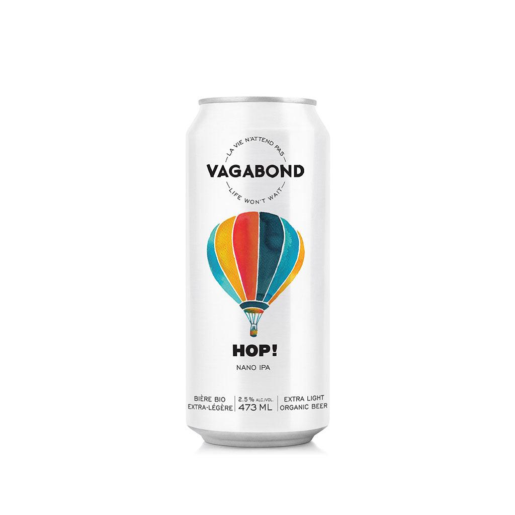 Bière Hop! Nano IPA Bio Vagabond - La Boite à Grains