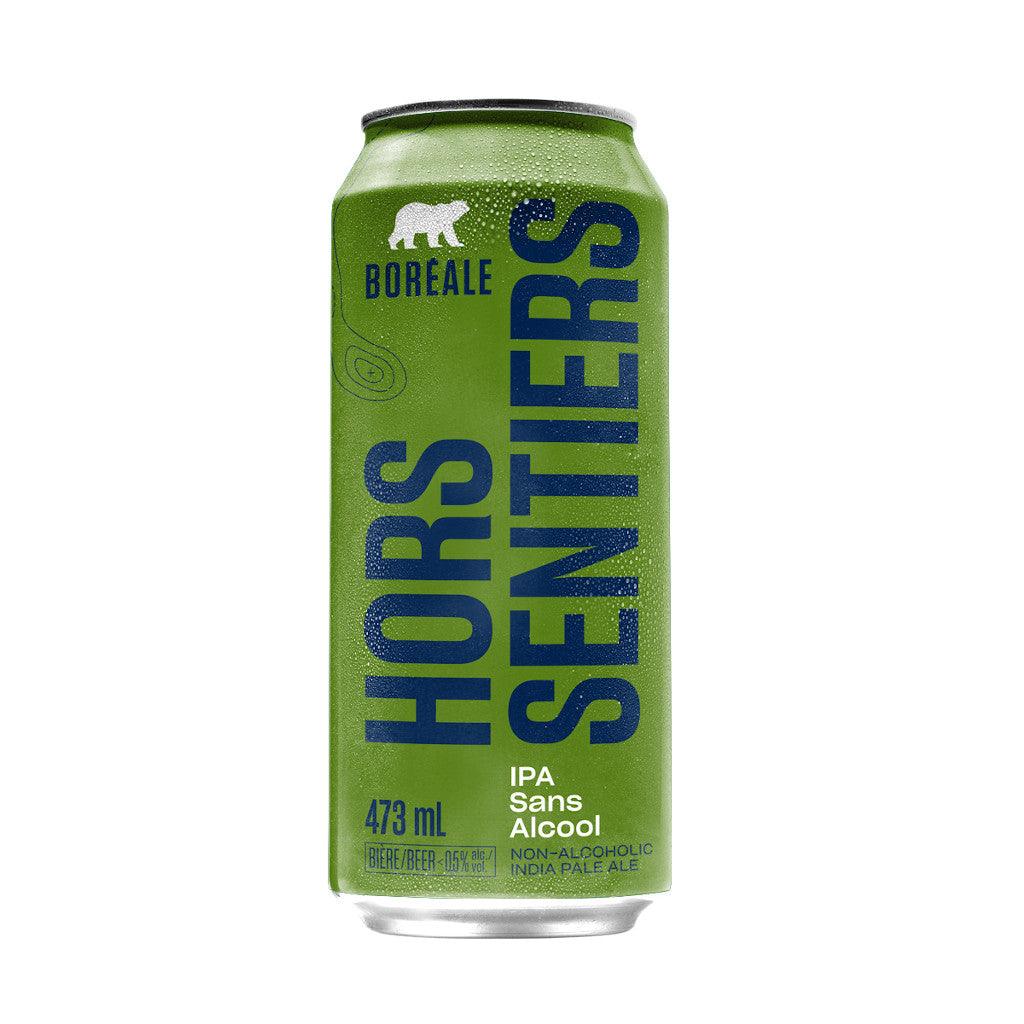 Bière Hors Sentiers IPA Sans Alcool Boréale - La Boite à Grains