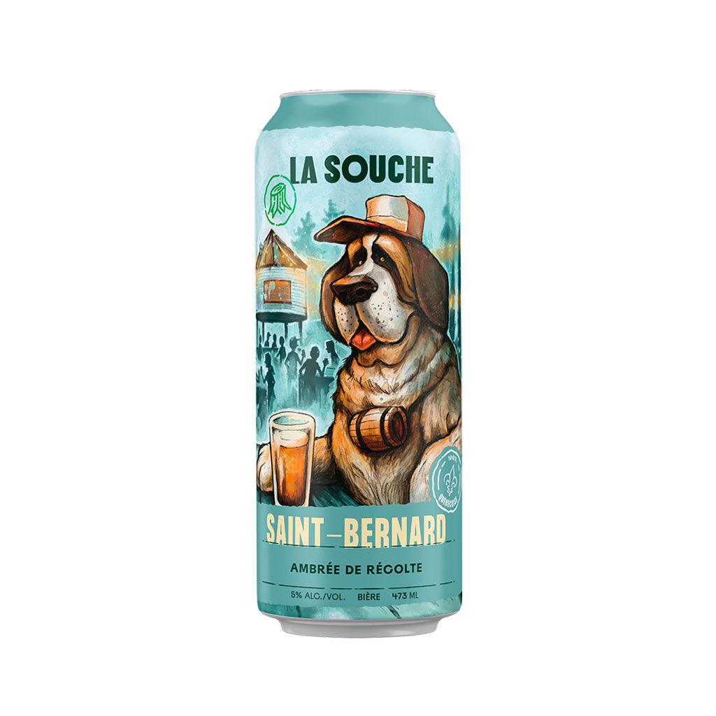 Bière Saint-Bernard Ambrée de Récolte La Souche - La Boite à Grains