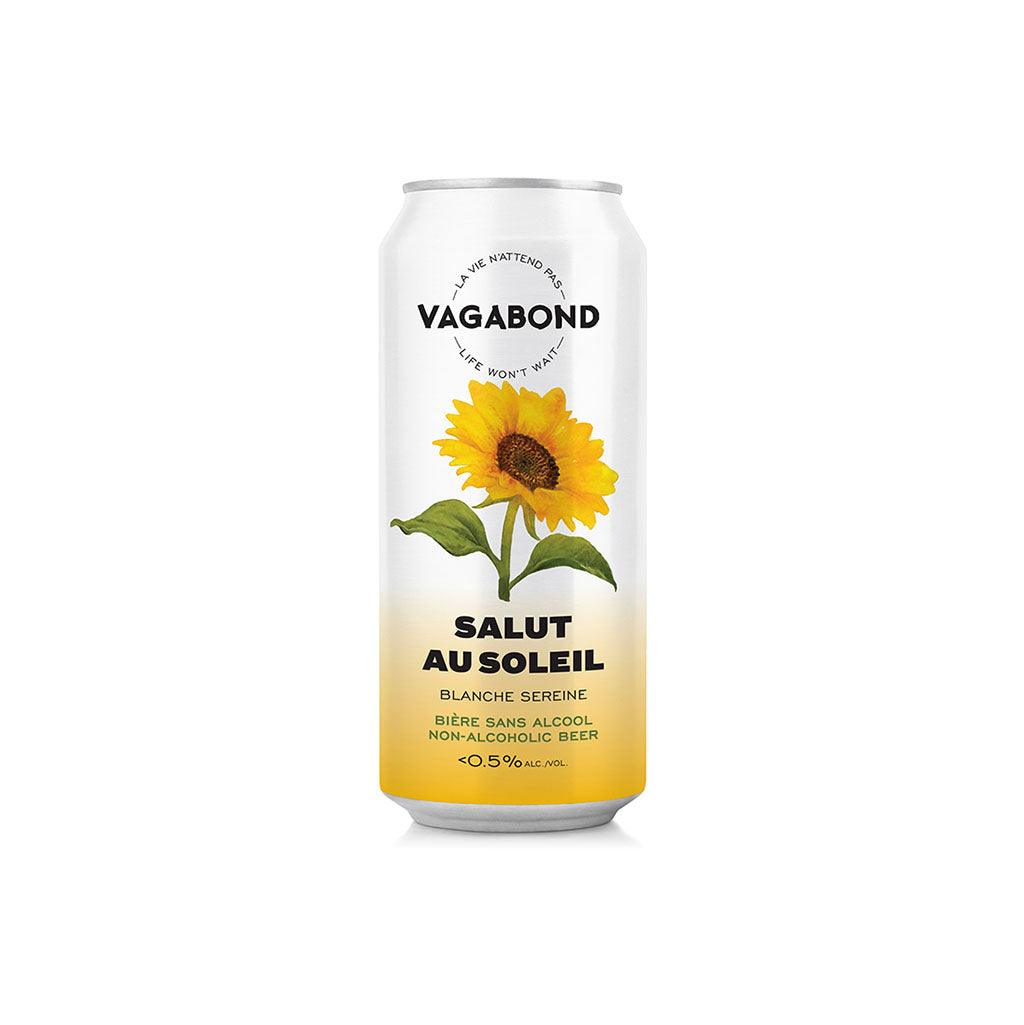 Bière Salut au Soleil Blanche Sereine Sans Alcool Vagabond - La Boite à Grains