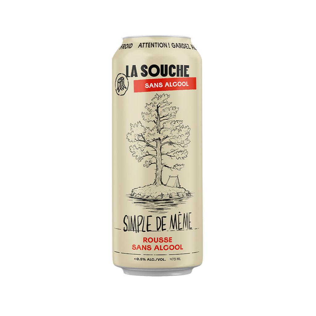 Bière Simple de Même Rousse Sans Alcool La Souche