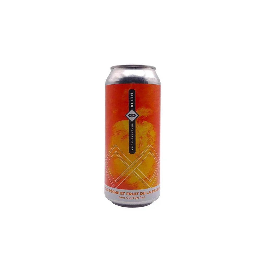 Helix Gluten Free Peach and Passion Fruit Sour Beer - La Boite à Grains