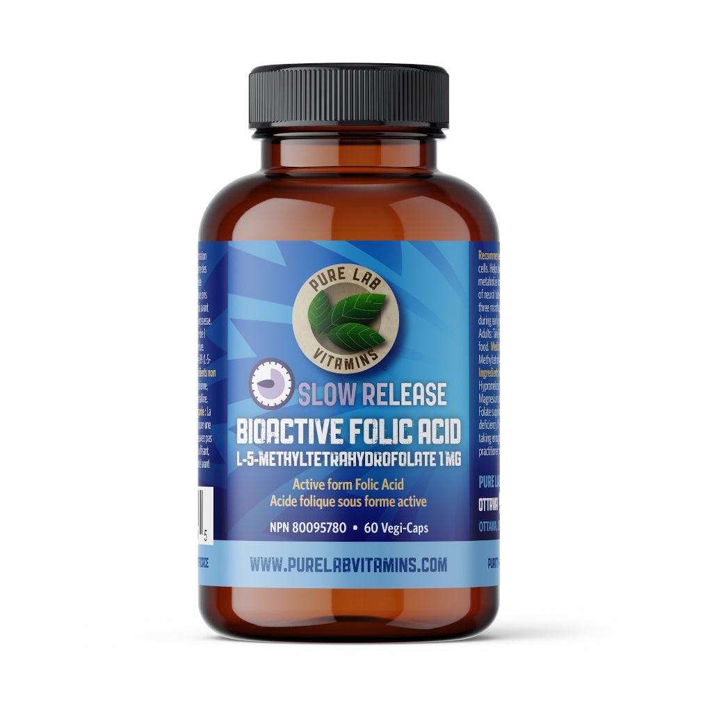 Bioactive Acide Folique Pure Lab Vitamins - La Boite à Grains