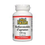 Bioflavonoïdes d'Agrumes Natural Factors - La Boite à Grains
