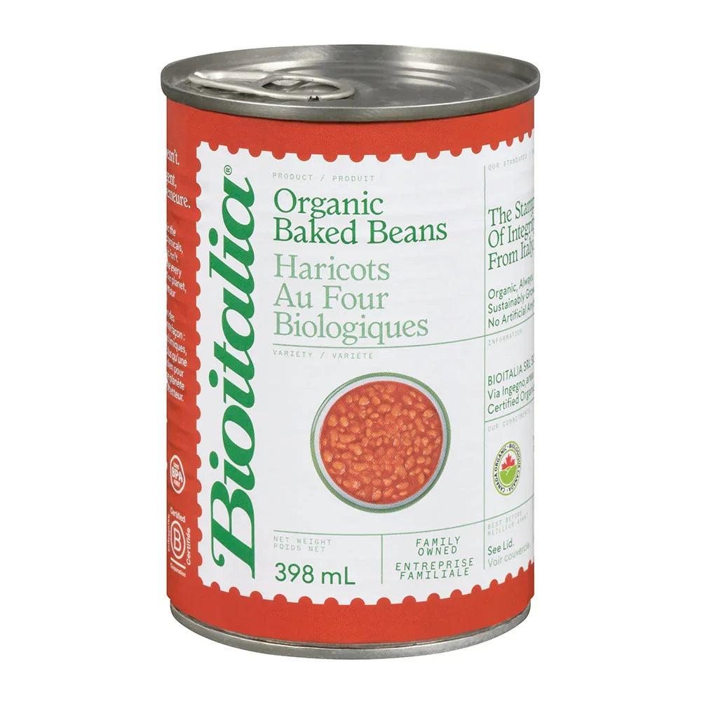 haricots au four biologiques Bioitalia - La Boite à Grains