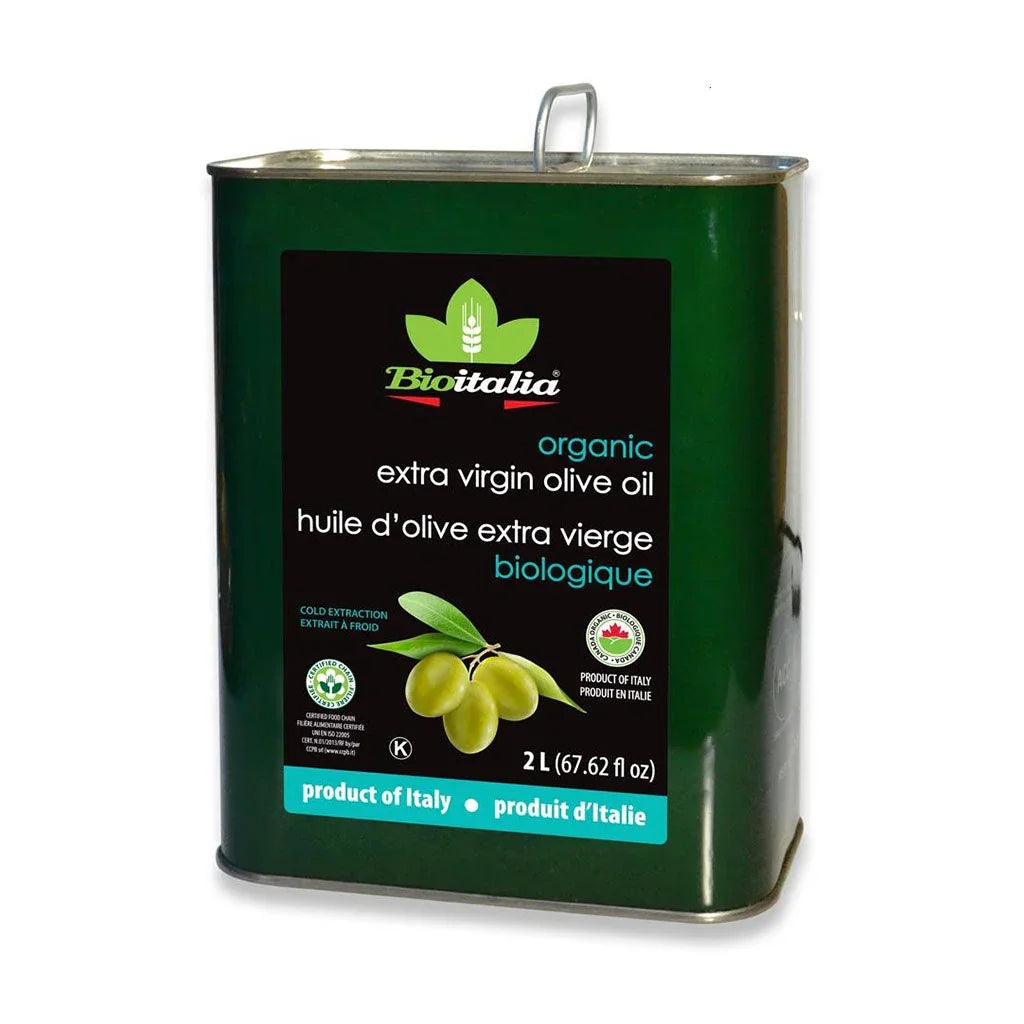 huile d'olive extra vierge biologique Bioitalia - La Boite à Grains