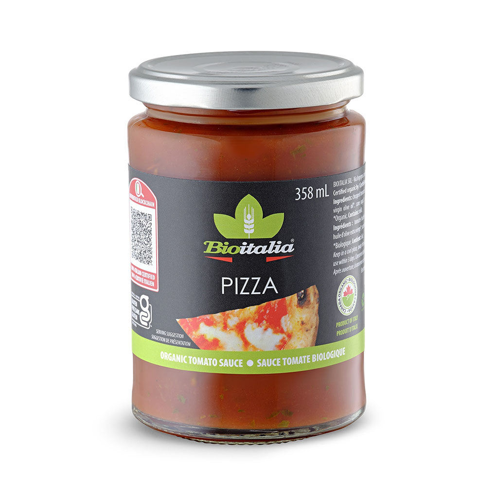 bioitalia sauce pizza biologique 358 ml - La Boite à Grains