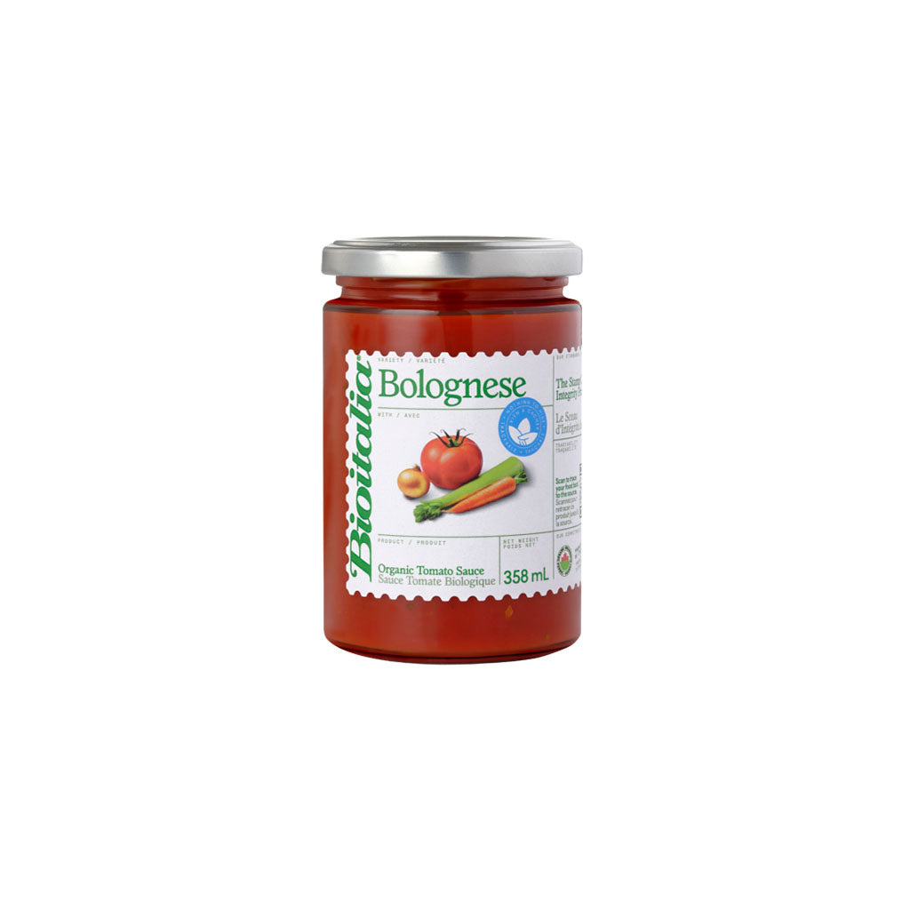 sauce Bolognese biologique Bioitalia - La Boite à Grains