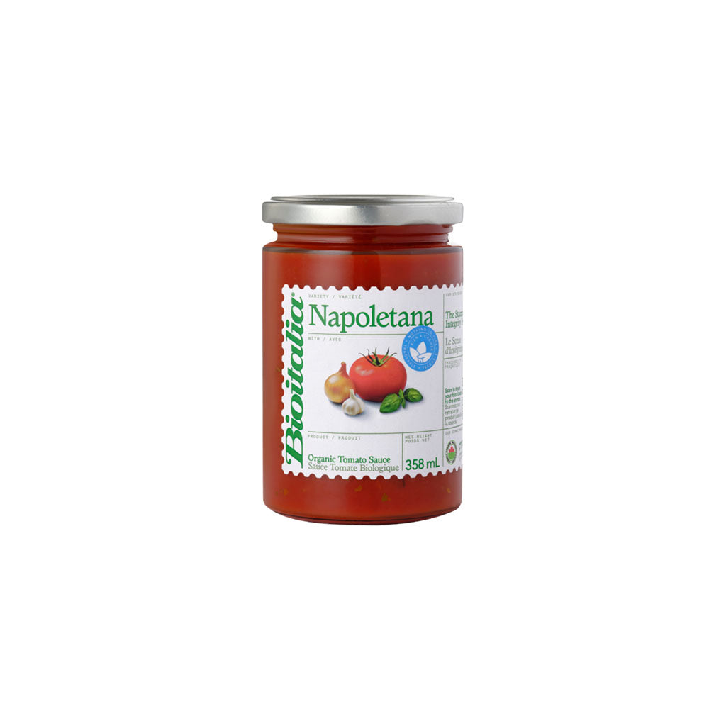 sauce Napoletana biologique Bioitalia - La Boite à Grains