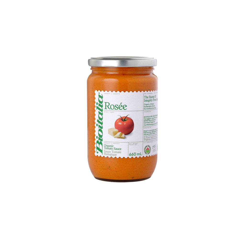 sauce rosée biologique Bioitalia - La Boite à Grains