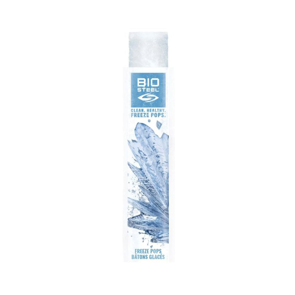 sugar-free freeze pop white icicle Biosteel - La Boite à Grains