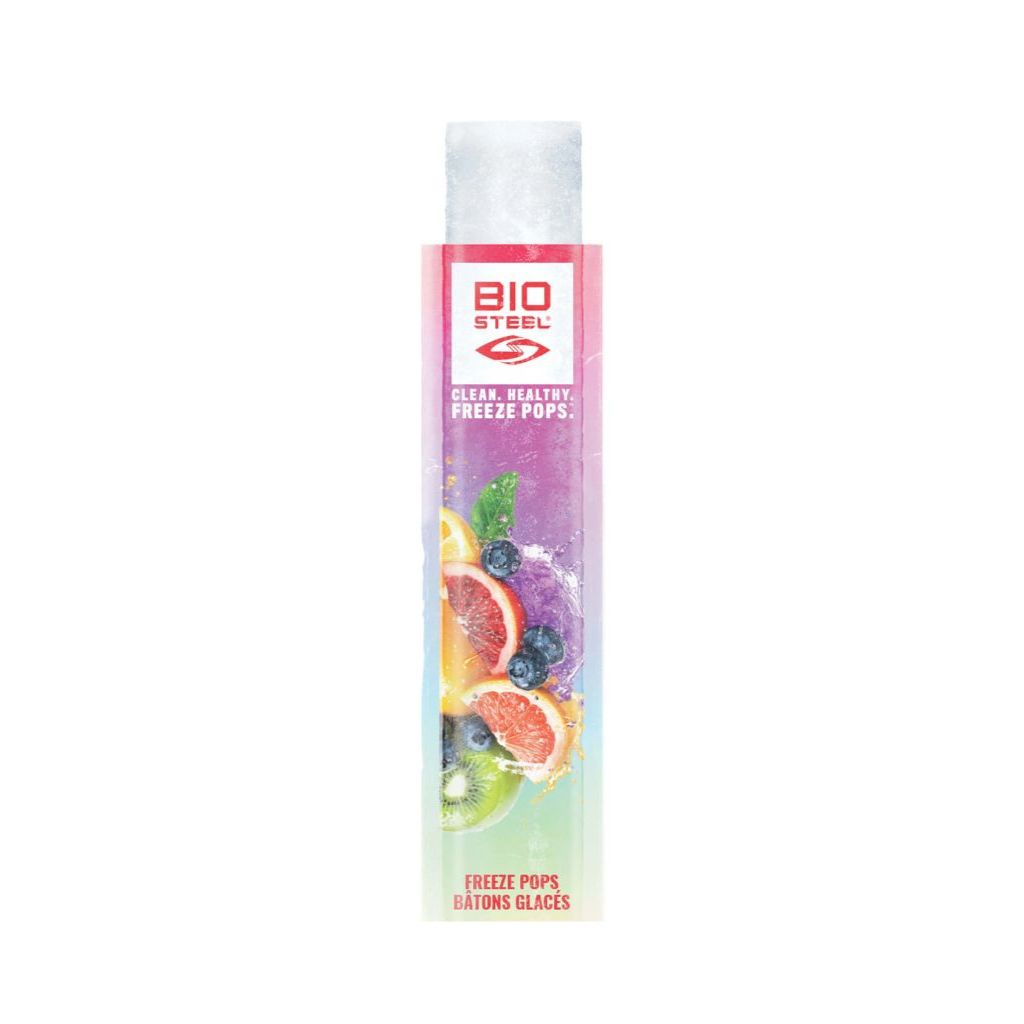Biosteel Rainbow Twist sugar-free freeze pop - La Boite à Grains