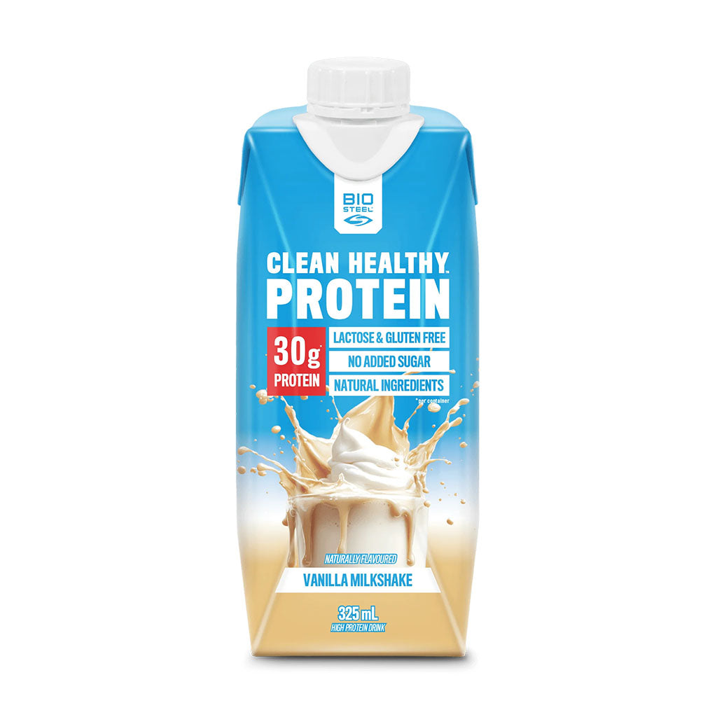 boisson protéinée milkshake à la vanille BioSteel - La Boite à Grains