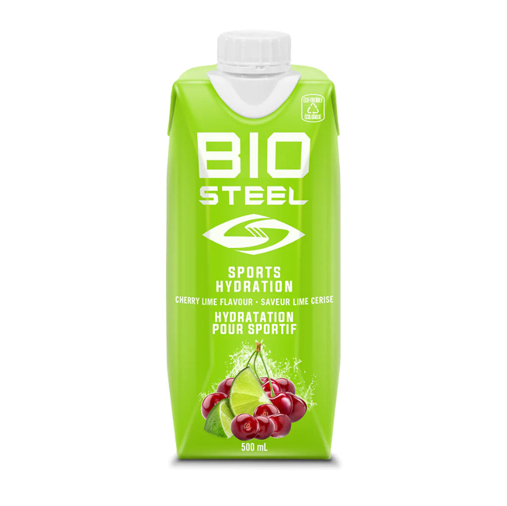 biosteel hydratation pour sportif saveur lime cerise 500 ml