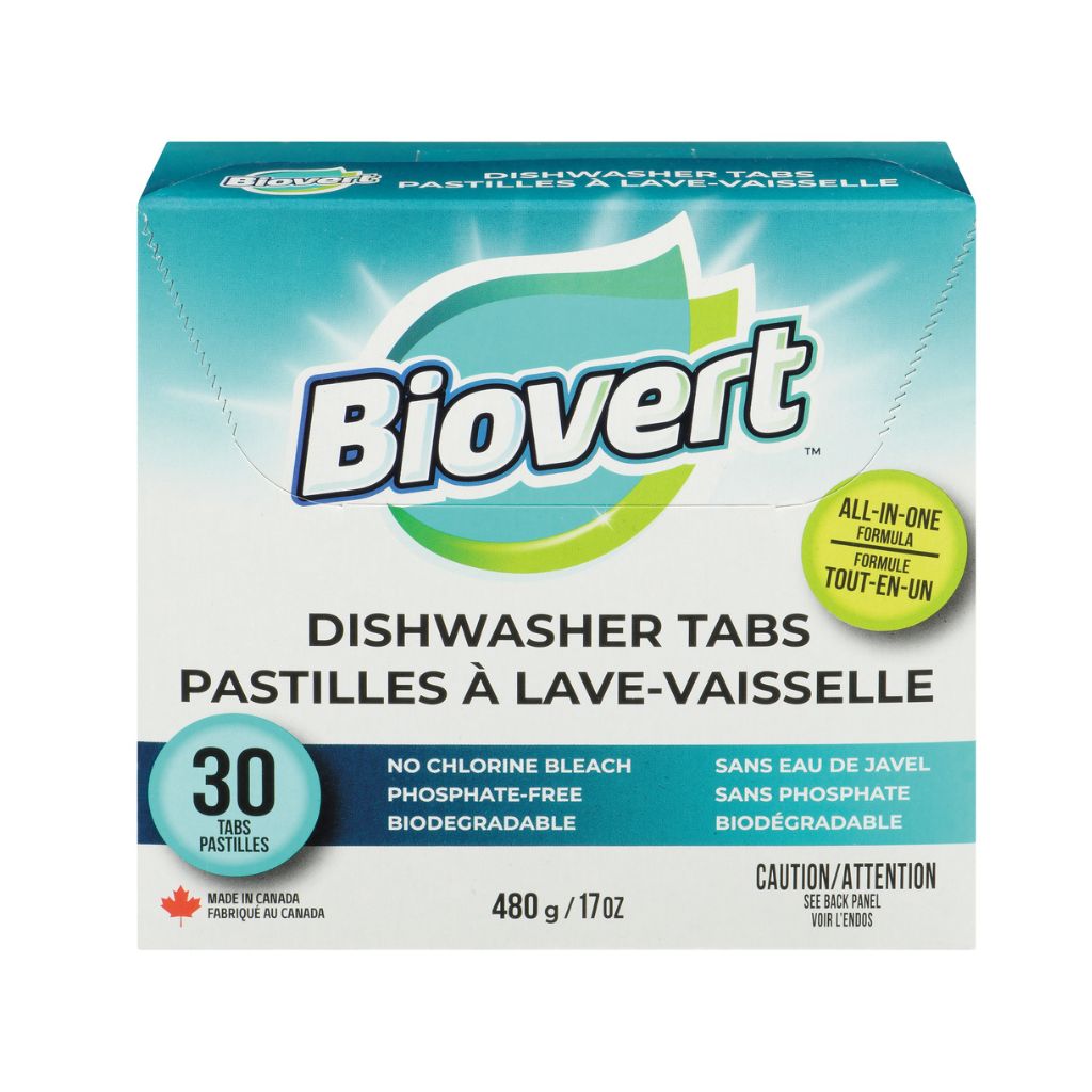 pastilles lave-vaisselle Biovert - La Boite à Grains