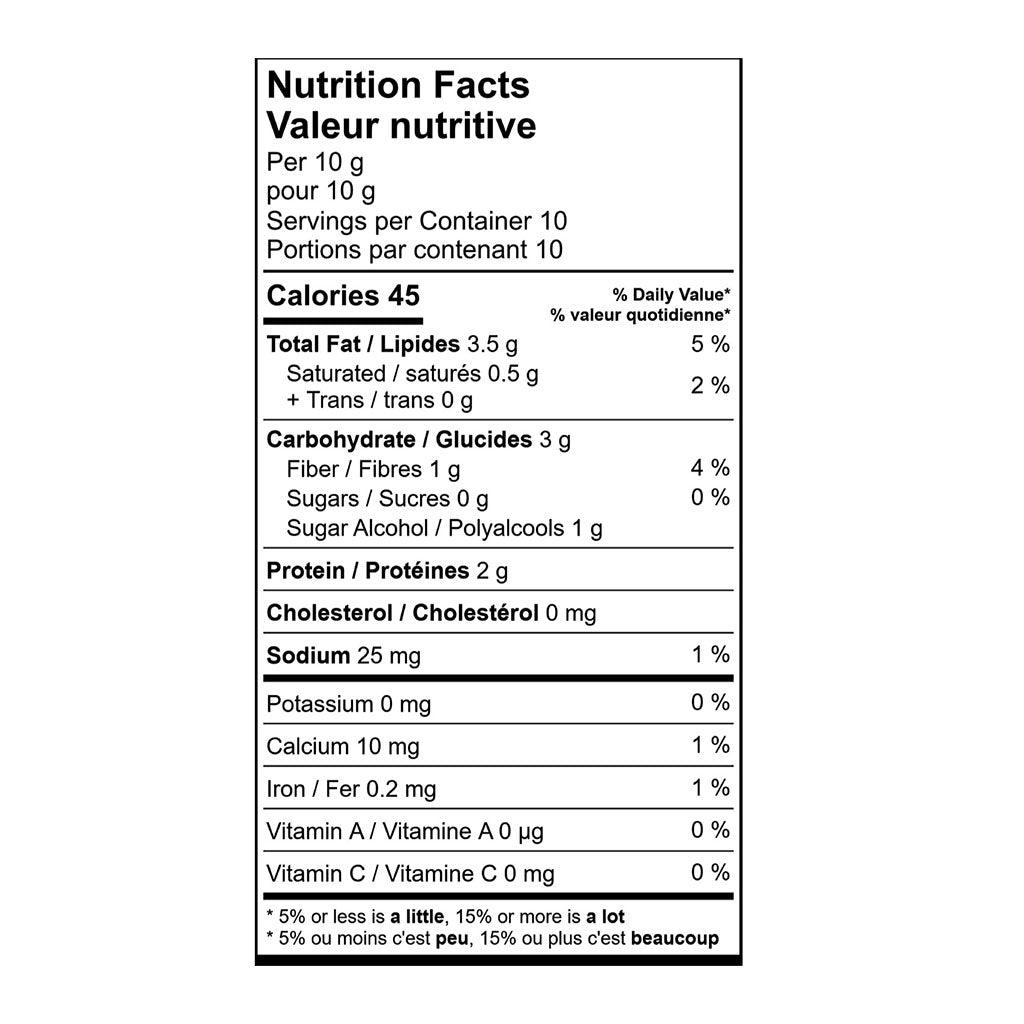 Biscuits au Beurre d'Arachide Sans Sucre Sweets from the Earth - La Boite à Grains