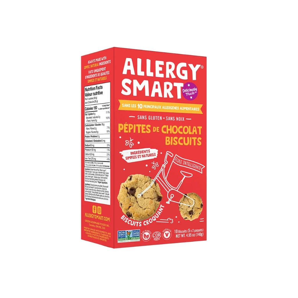 Biscuits Croquants Pépites de Chocolat Allergy Smart - La Boite à Grains