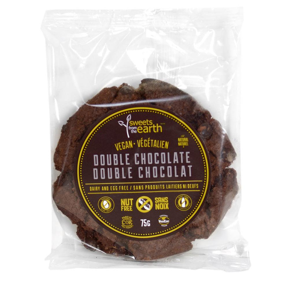 Biscuits Double Chocolat Végétalien Sweets from the Earth - La Boite à Grains