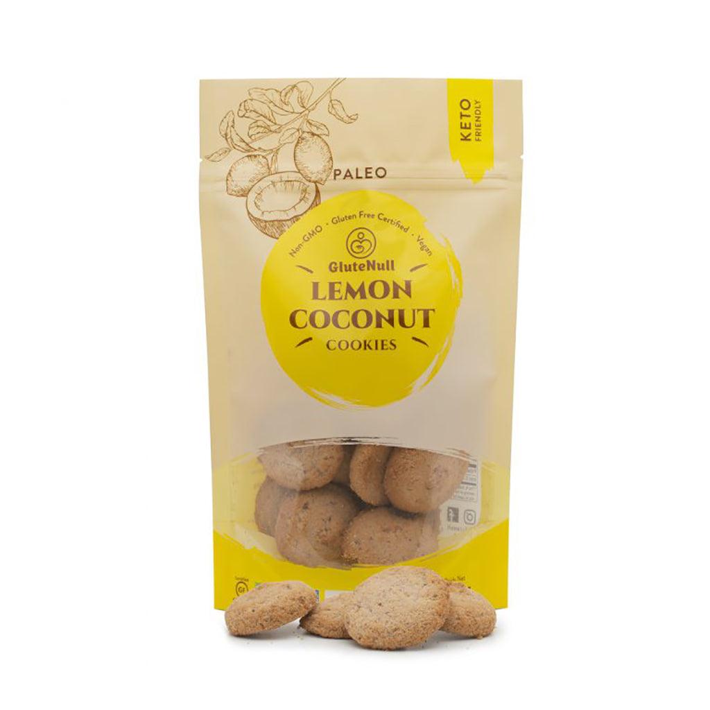 Biscuits Keto Citron Noix de Coco GluteNull - La Boite à Grains